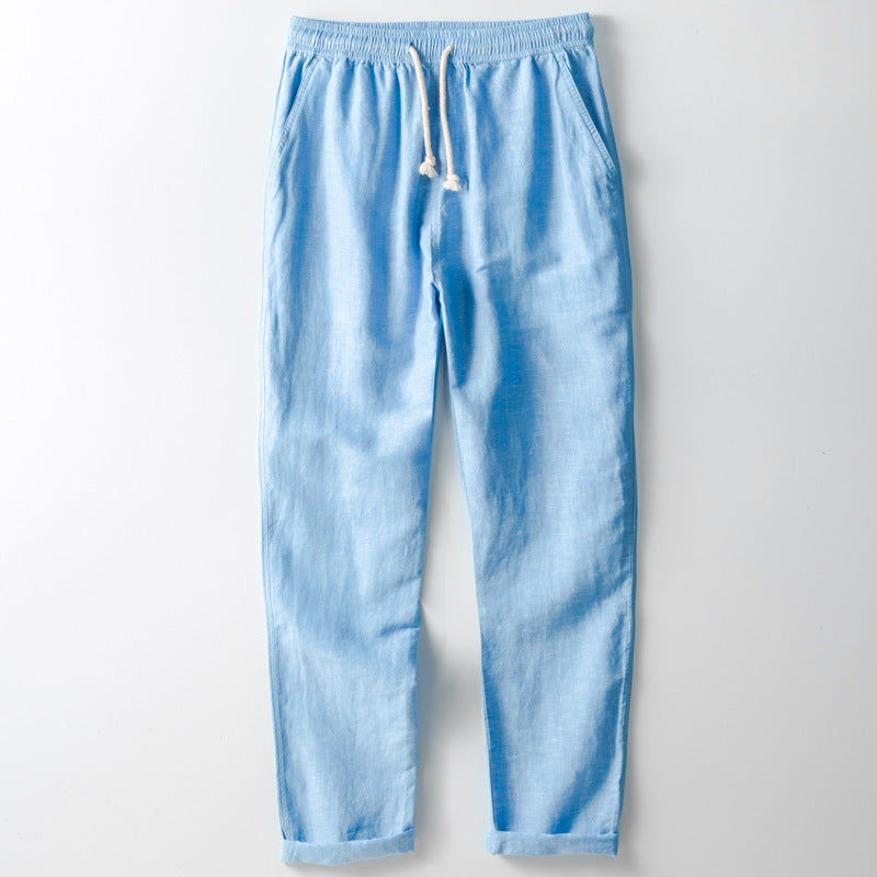 Ludovic - Stijlvolle en Comfortabele Linnen Zomer Broek voor Mannen