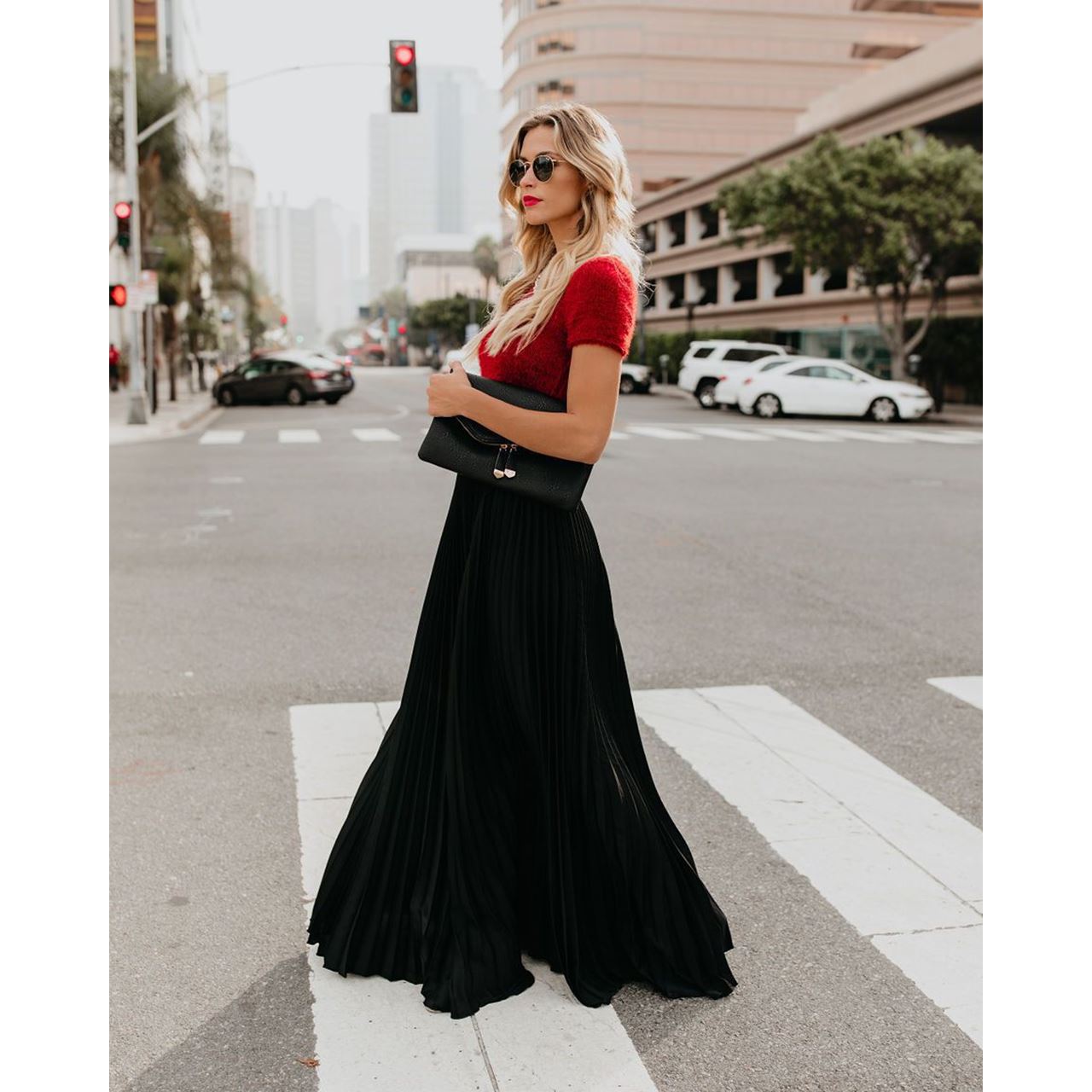 Evelina - Mode Casual Lange Rok