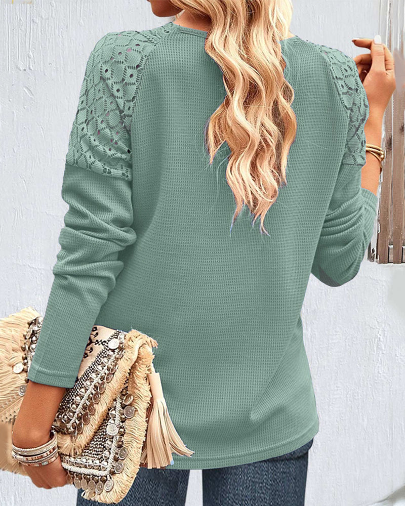 Floortje - Elegante Blouse Met Kant