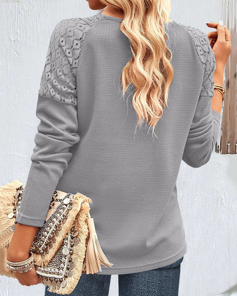 Floortje - Elegante Blouse Met Kant