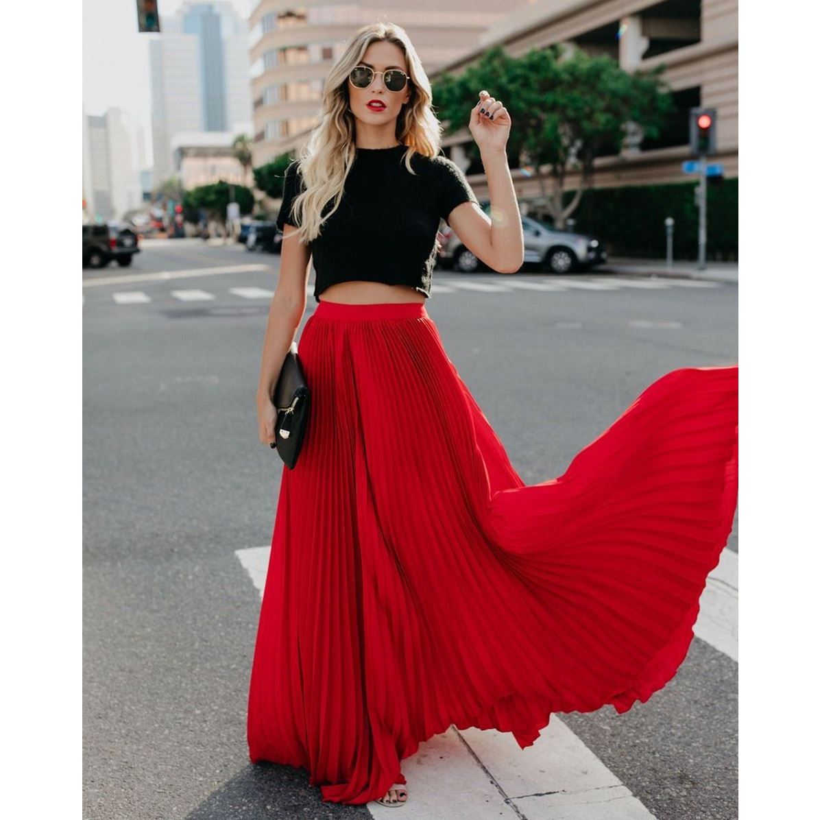Evelina - Mode Casual Lange Rok