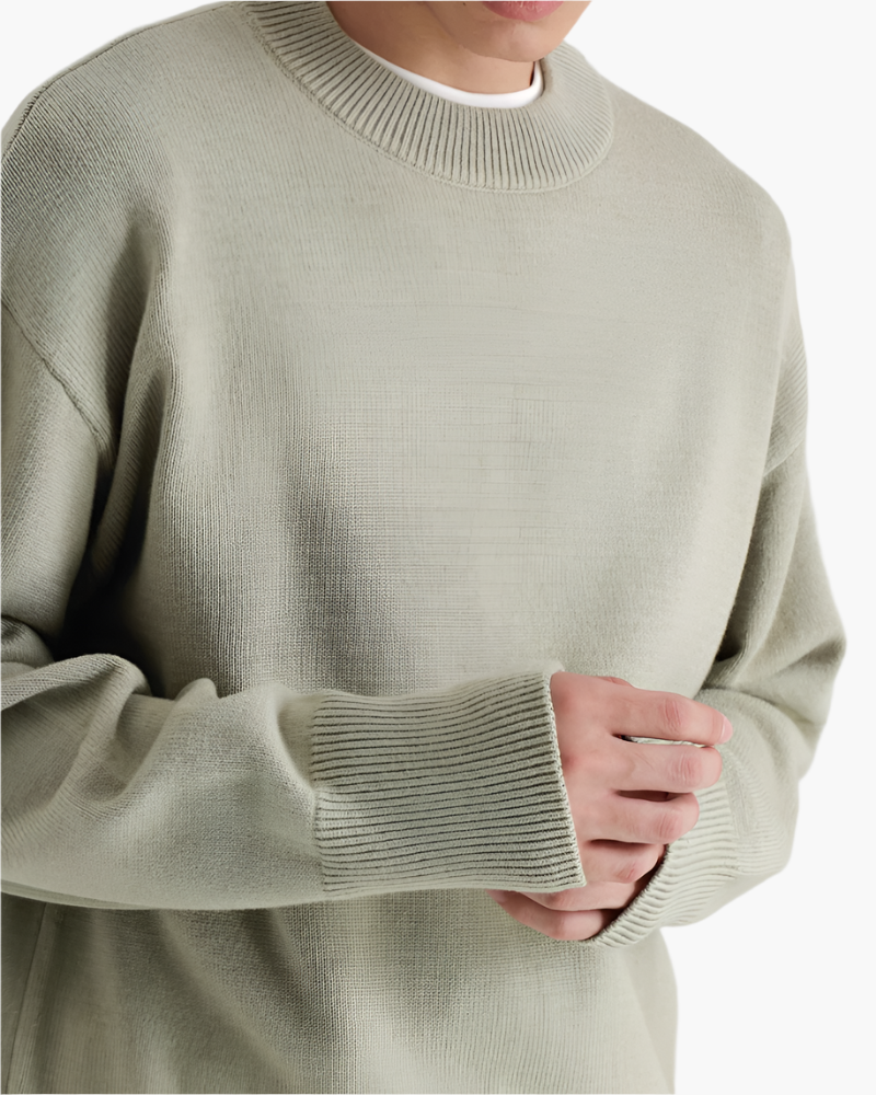 Klassieke Premium Wollen coltrui voor heren - Comfort en luxe