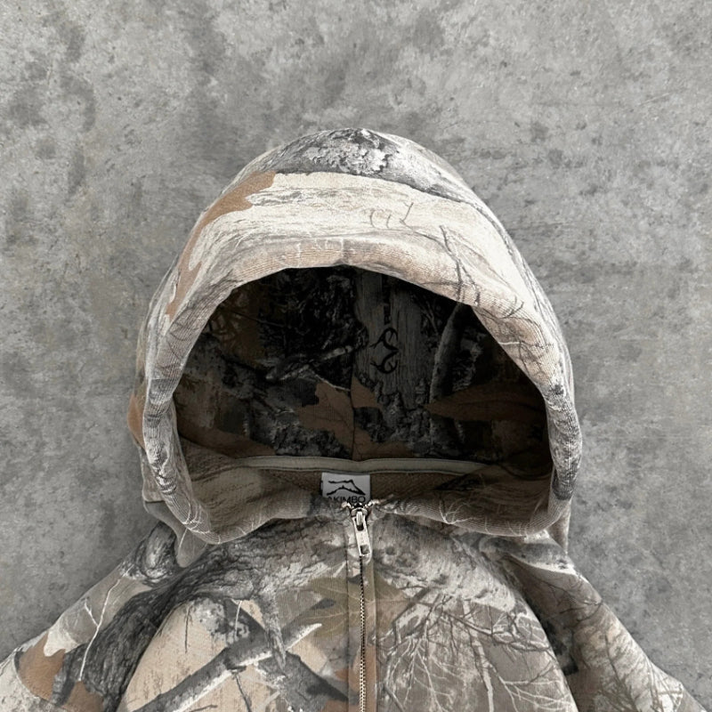 Apex | Geïsoleerde fleece camo hoodie 4