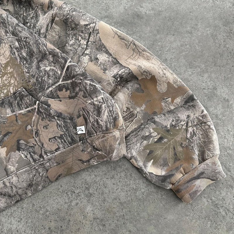 Apex | Geïsoleerde fleece camo hoodie 7