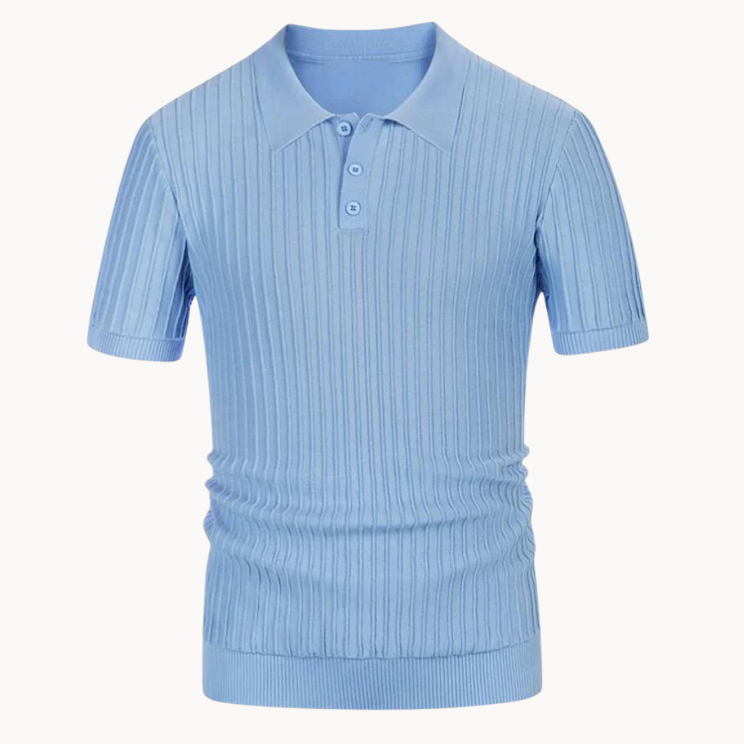 Giovanni - Luxe en Casual Gebreide Polo Heren