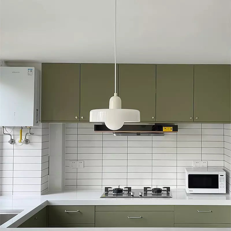 Hanglamp van gekleurd glas - moderne hanglamp