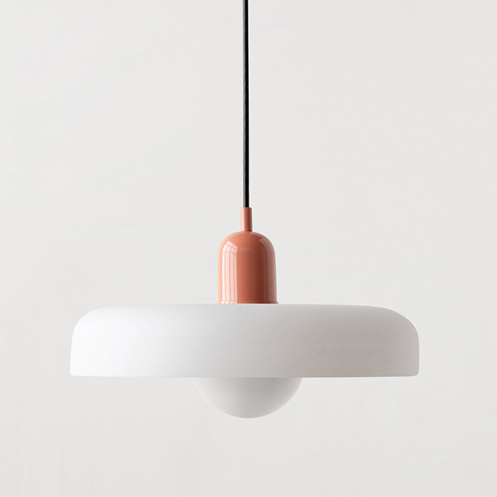 Hanglamp van gekleurd glas - moderne hanglamp