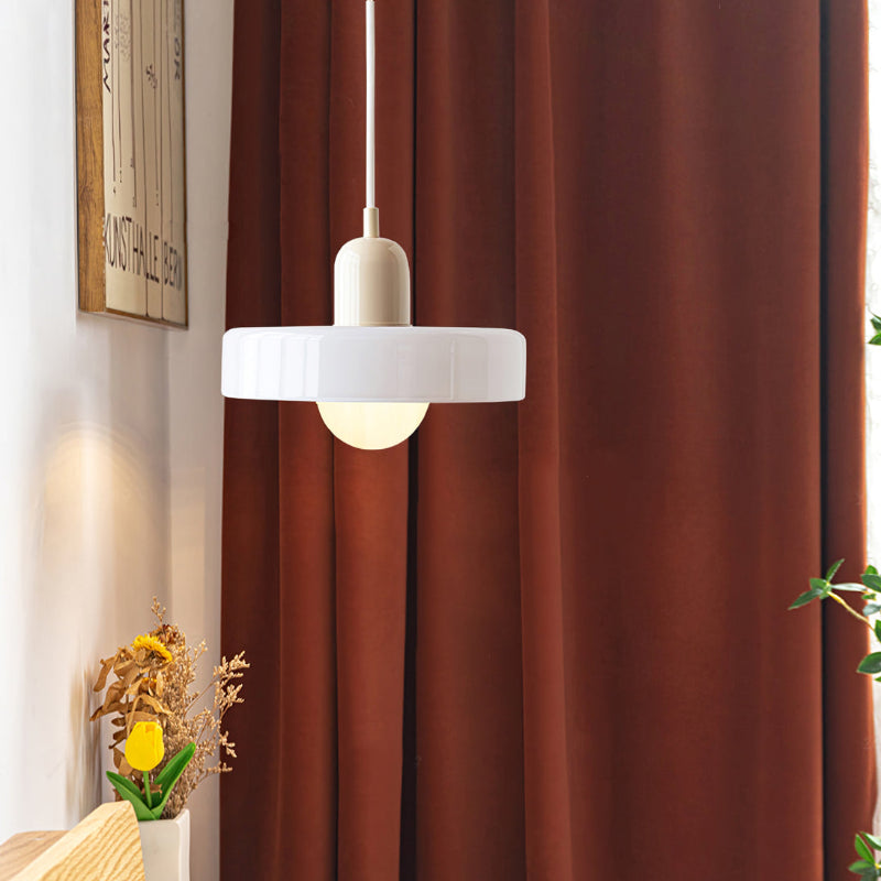 Hanglamp van gekleurd glas - moderne hanglamp