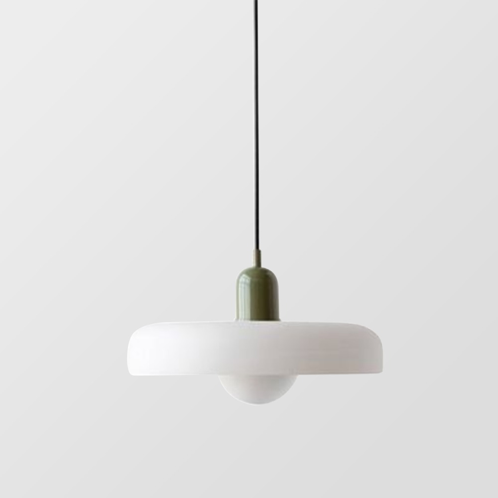 Hanglamp van gekleurd glas - moderne hanglamp