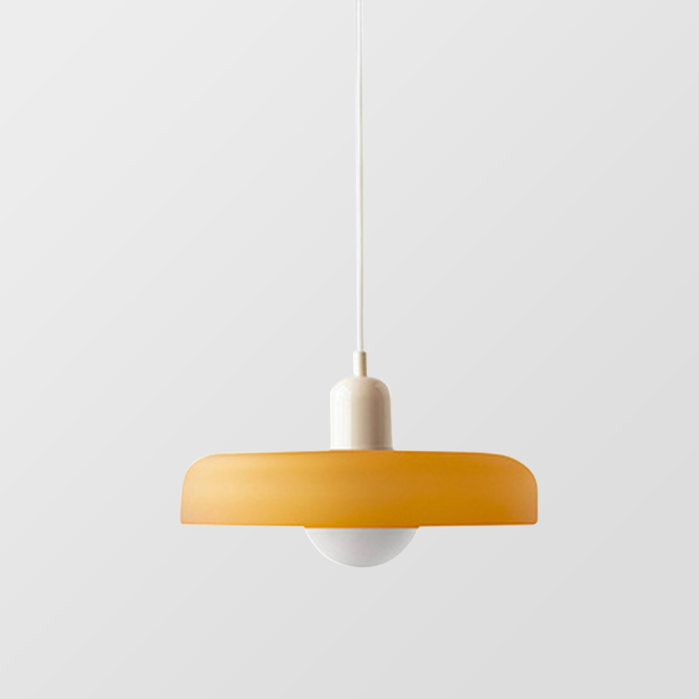 Hanglamp van gekleurd glas - moderne hanglamp