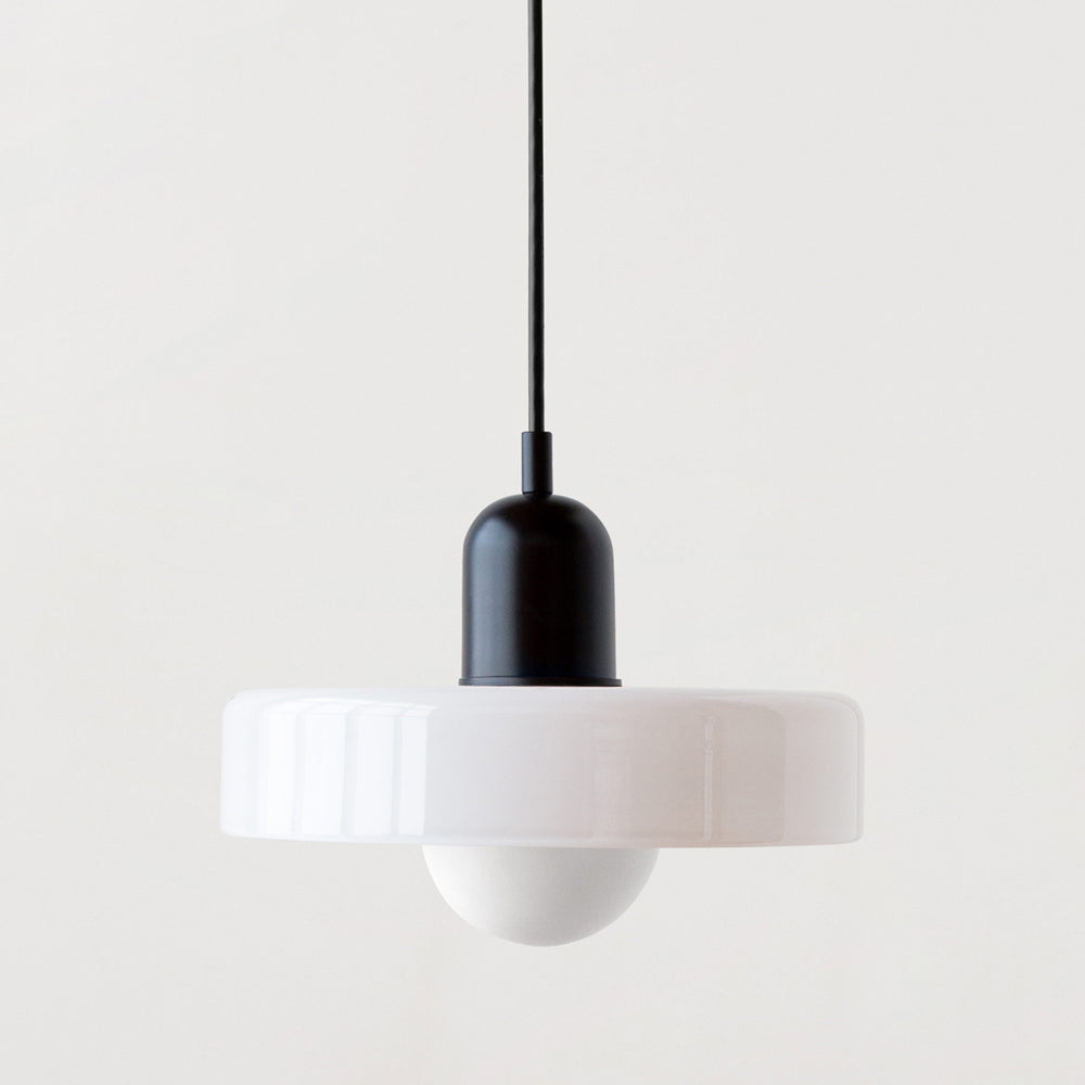 Hanglamp van gekleurd glas - moderne hanglamp