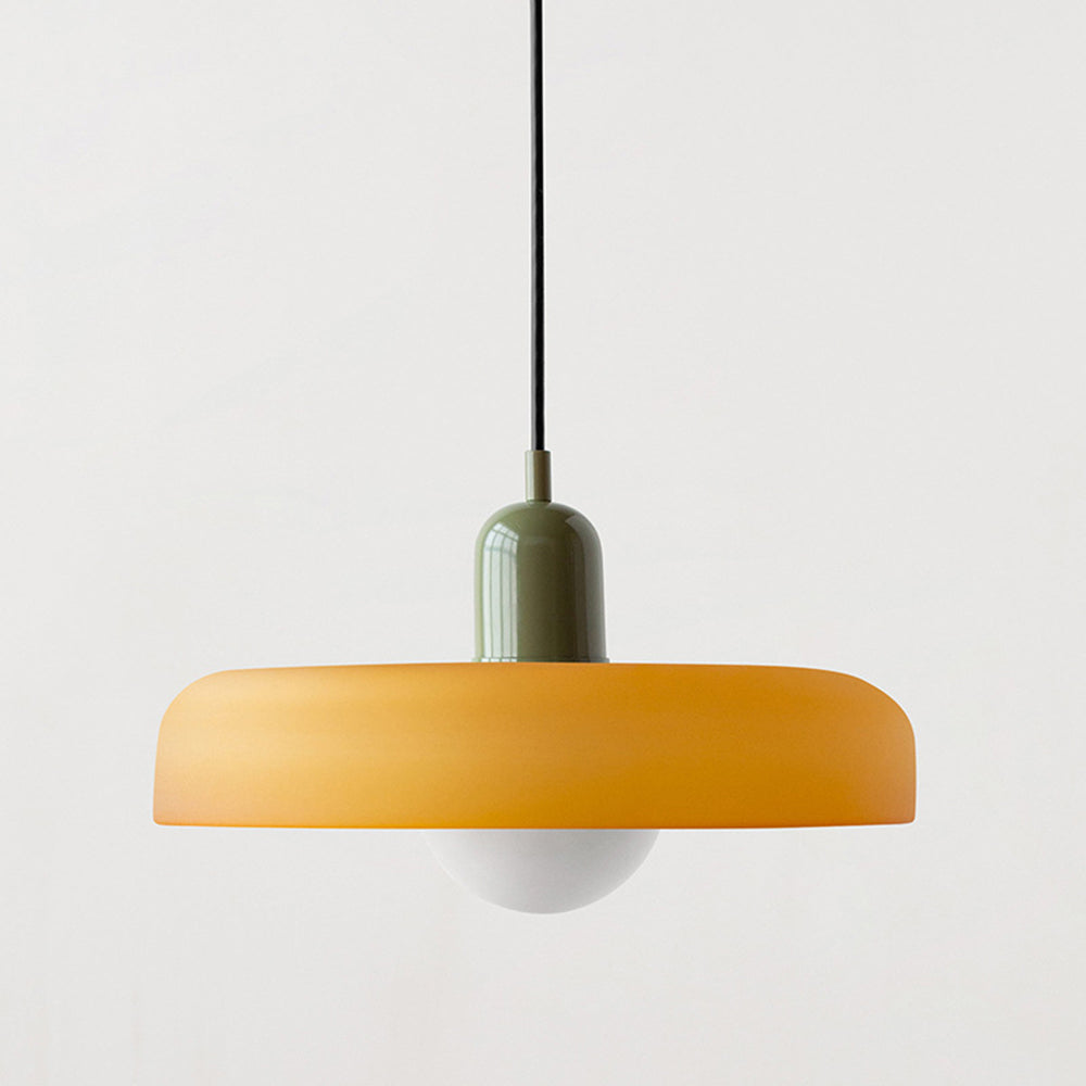 Hanglamp van gekleurd glas - moderne hanglamp