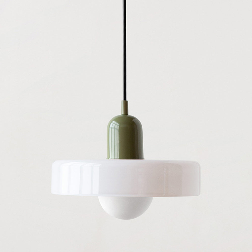 Hanglamp van gekleurd glas - moderne hanglamp