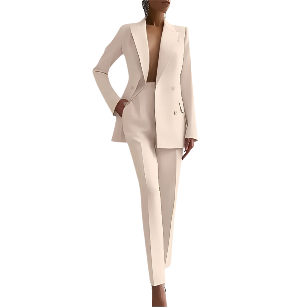 Zachte tweedelige loungewearset – comfortabele, stijlvolle damescombinatie