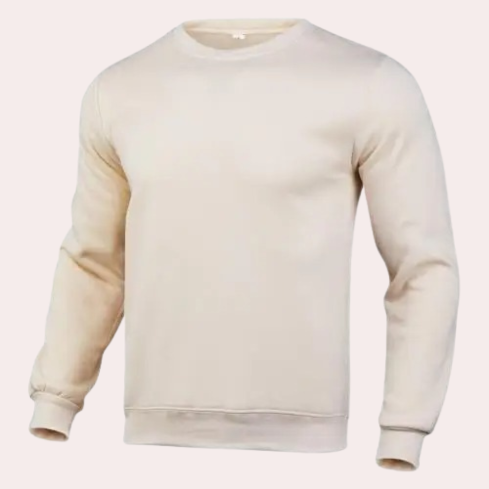Ericson - Casual Comfortabele Sweater met Ronde Hals voor Heren