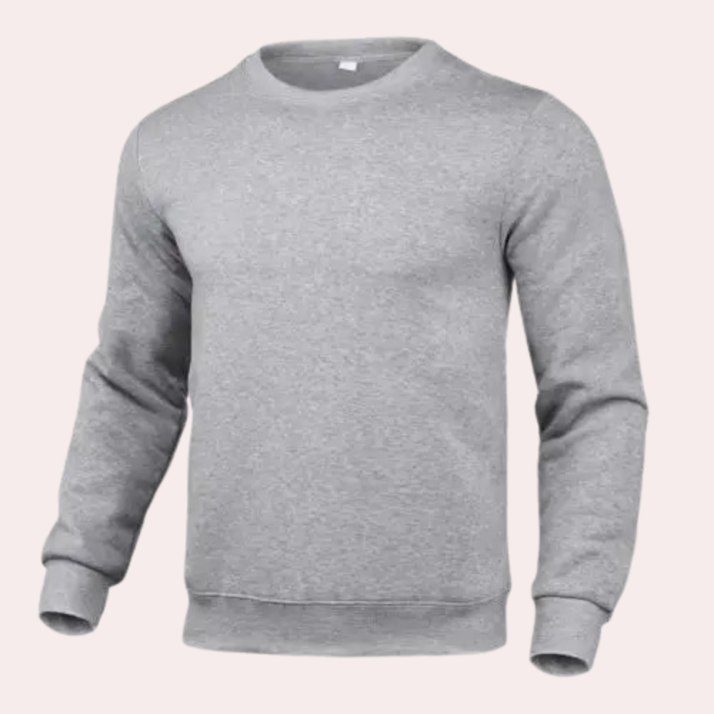 Ericson - Casual Comfortabele Sweater met Ronde Hals voor Heren