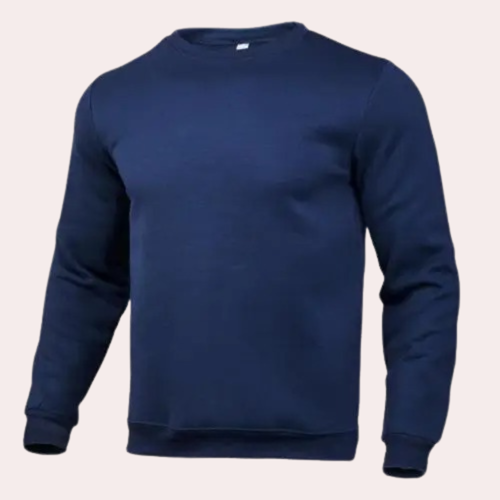 Ericson - Casual Comfortabele Sweater met Ronde Hals voor Heren