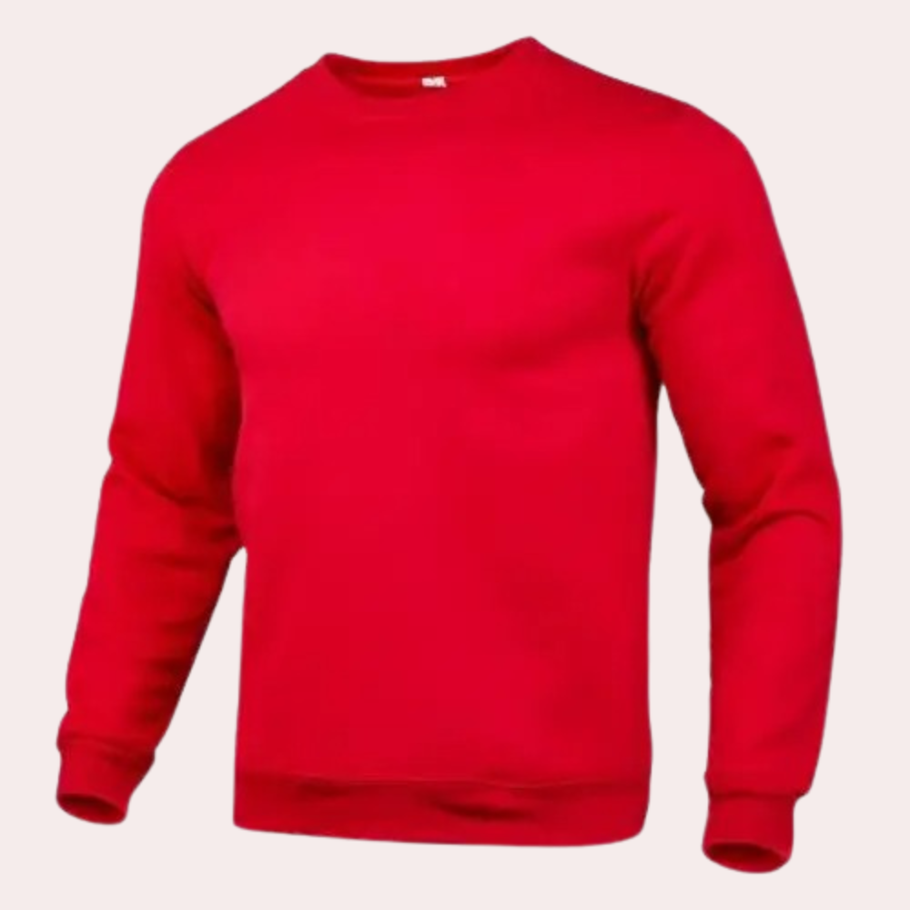 Ericson - Casual Comfortabele Sweater met Ronde Hals voor Heren