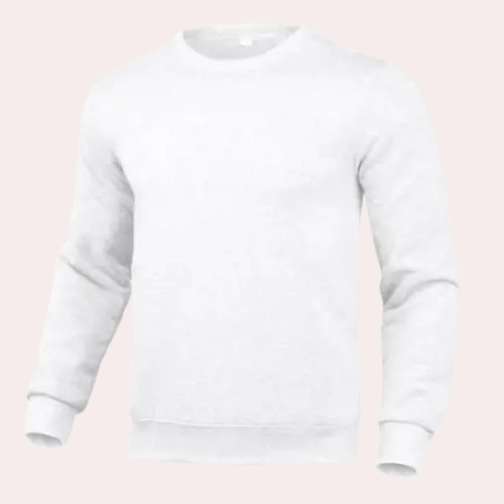 Ericson - Casual Comfortabele Sweater met Ronde Hals voor Heren
