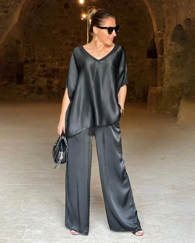 Sandra - Stijlvolle 2-delige Chique Set voor Dames - Elegante Outfits voor Elke Gelegenheid