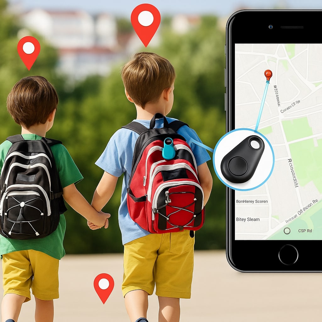 Compacte GPS-tracker – Live tracking voor kinderen, huisdieren en waardevolle spullen