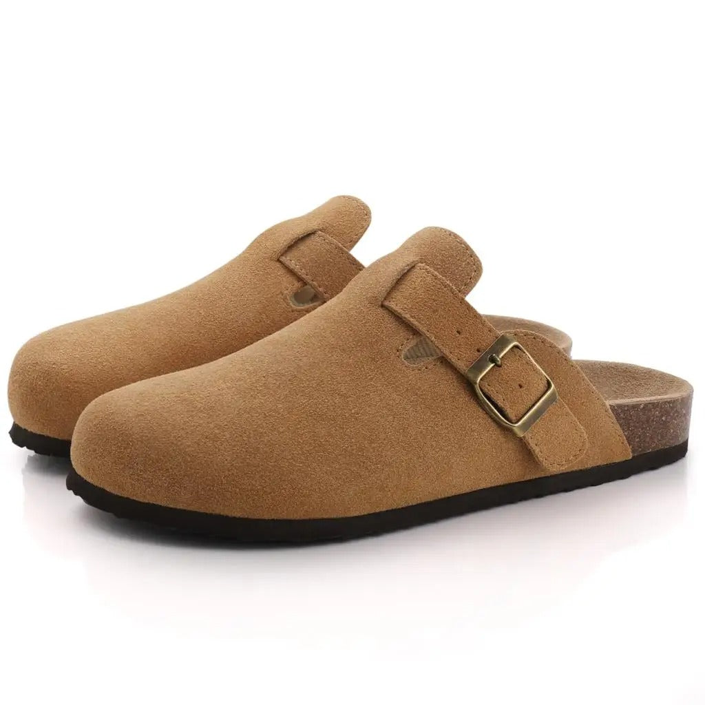 Clogs_Dames_Leer_Suede_Comfortabel_Orthopedisch_Trendy_2025_Victoria_Mae_Nederland_Belgie