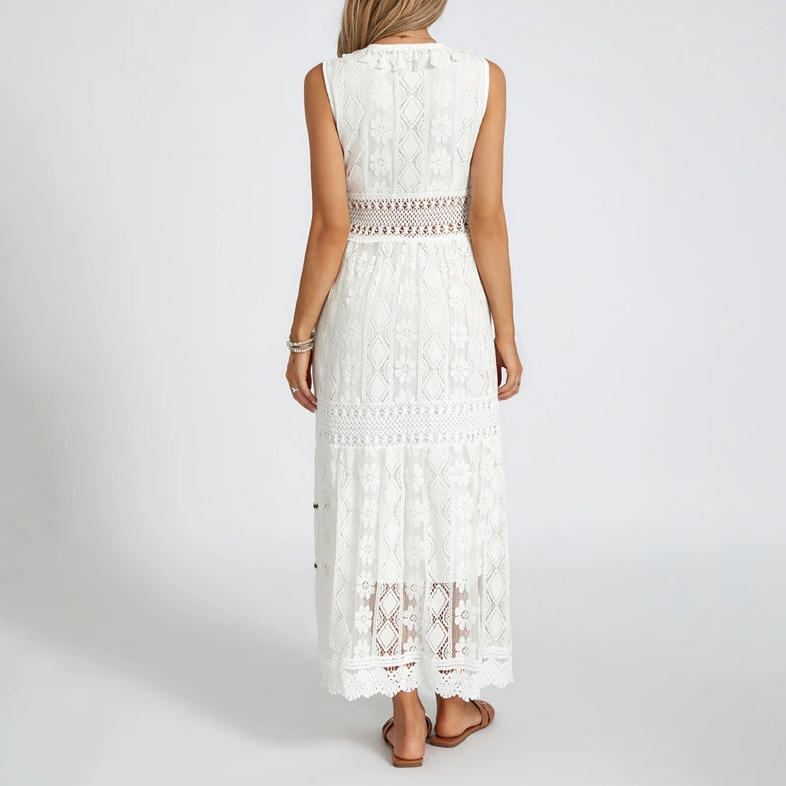Kourtney - Luchtige en Stijlvolle Boho Jurk met Design