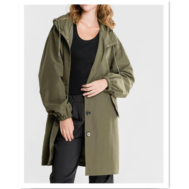 Marcella - Dames Regenjas Met Capuchon