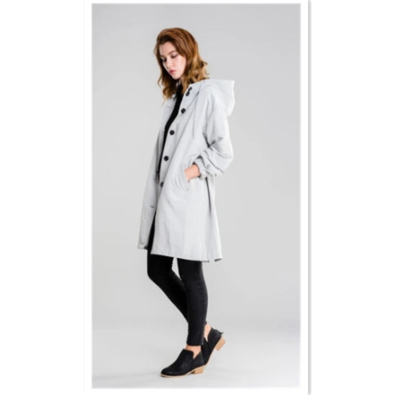 Marcella - Dames Regenjas Met Capuchon