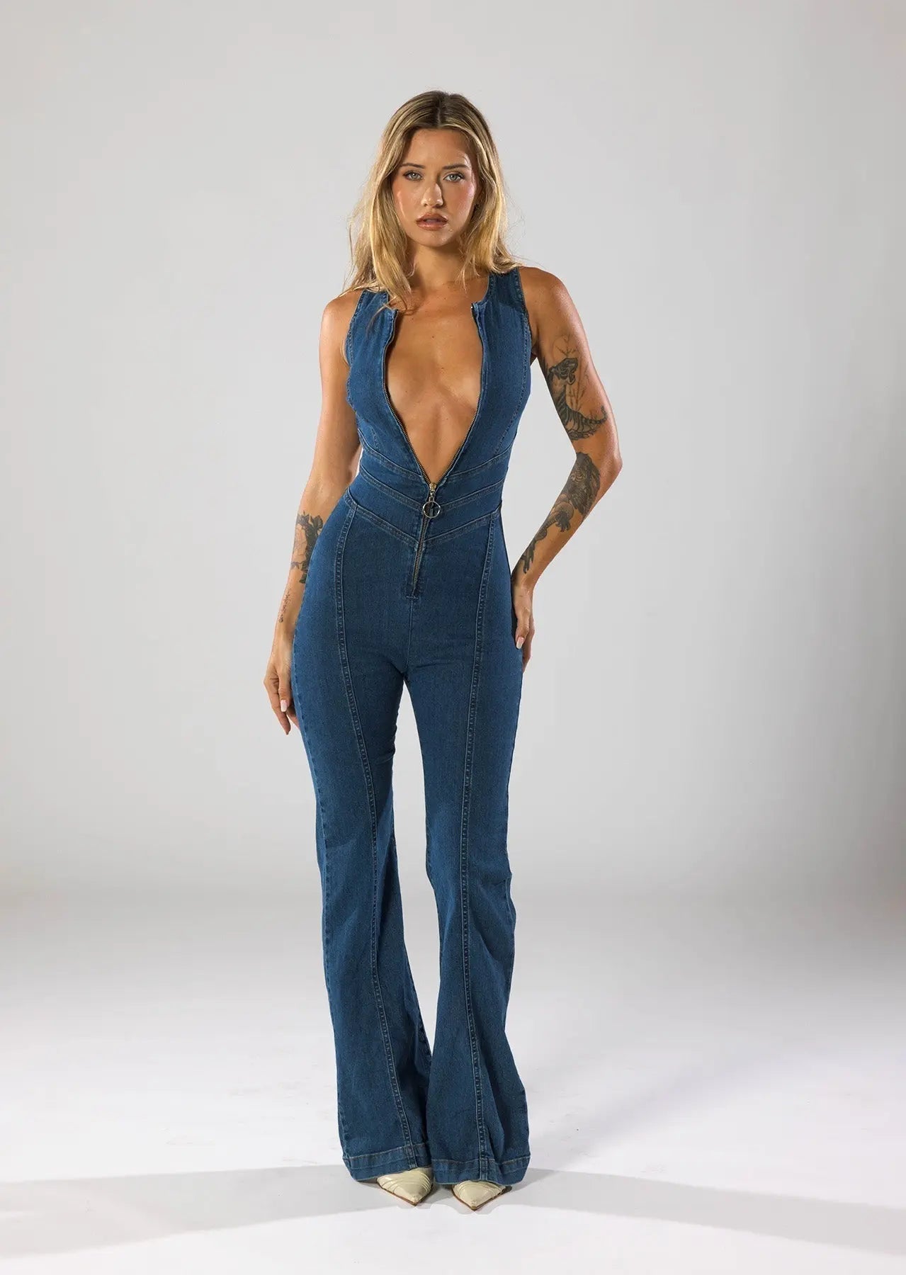 Emmie | Denim Jumpsuit 1