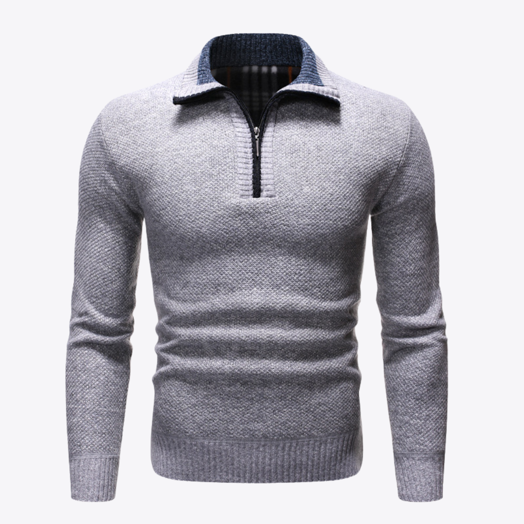 Esandro Vale | Revers trui met comfortabele pasvorm 1