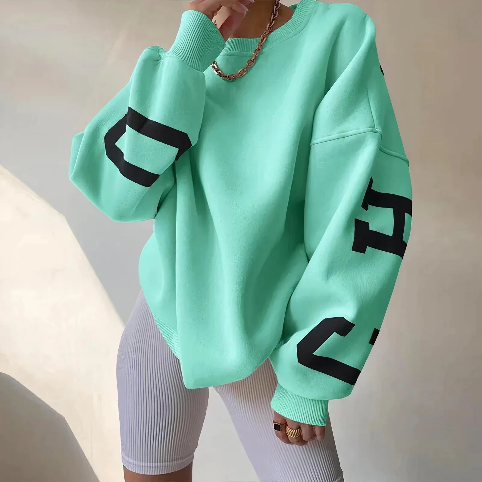 Yara – Comfortabele Oversized Trui voor Dames
