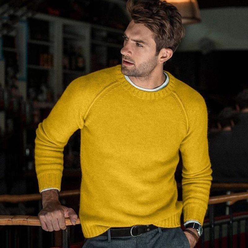 Gebreide pullover | Zacht materiaal, klassiek ontwerp, veelzijdig gebruik 0