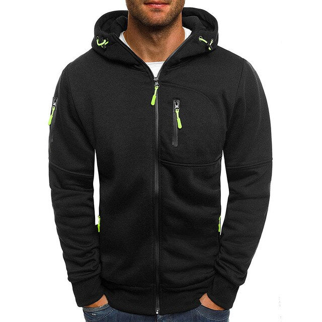 Roland - Sportieve Hoodie Trui met Rits voor Heren