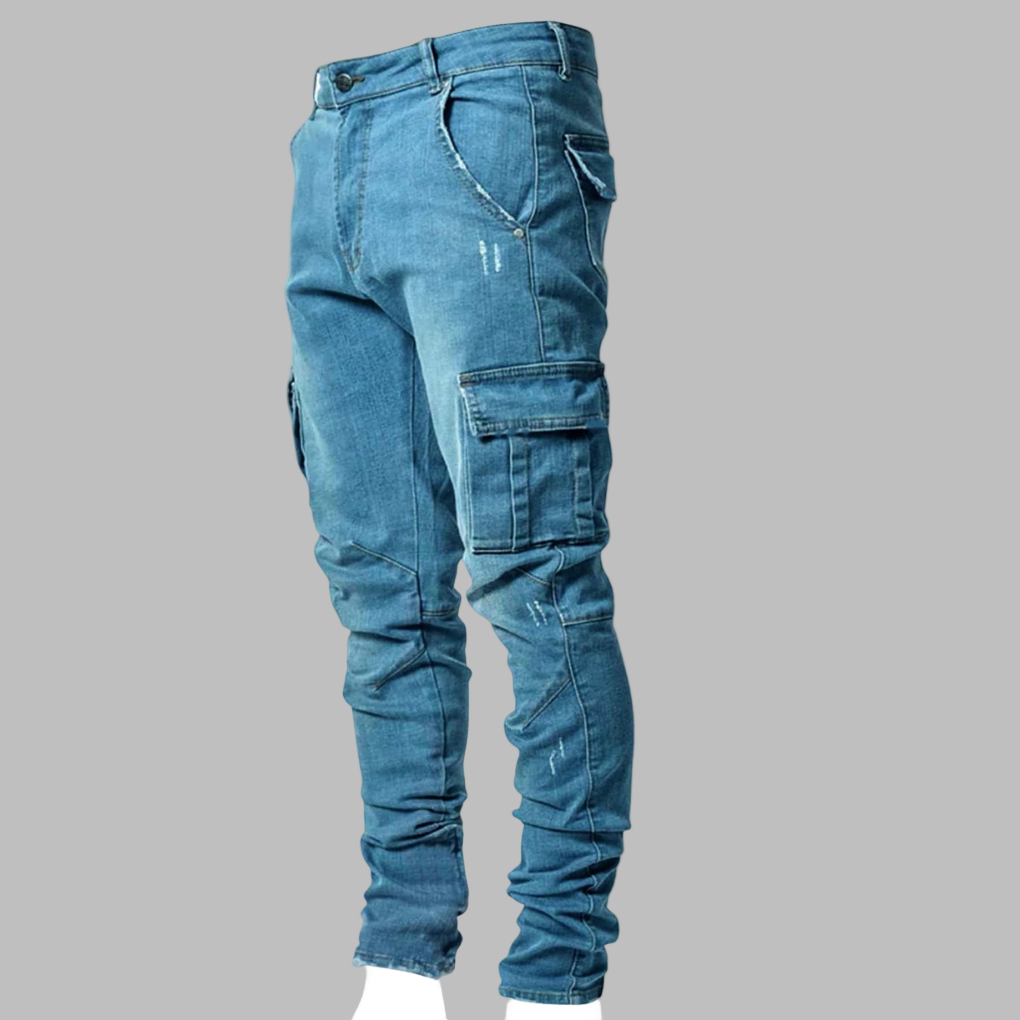 Lucas | Stretchdenim spijkerbroek met flexibele pasvorm 0