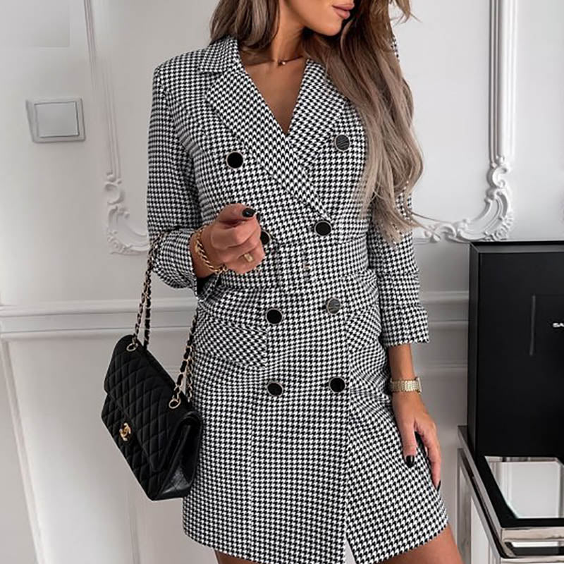 Demi - Chique Blazer Jurk met Riem voor Dames