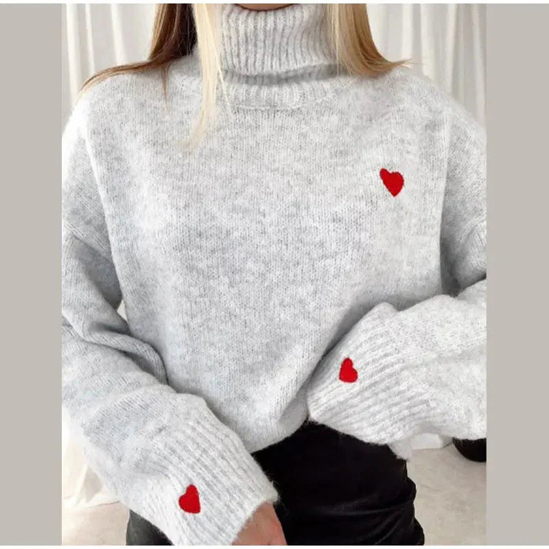 Olivia - Elegante Rood Hart Coltrui