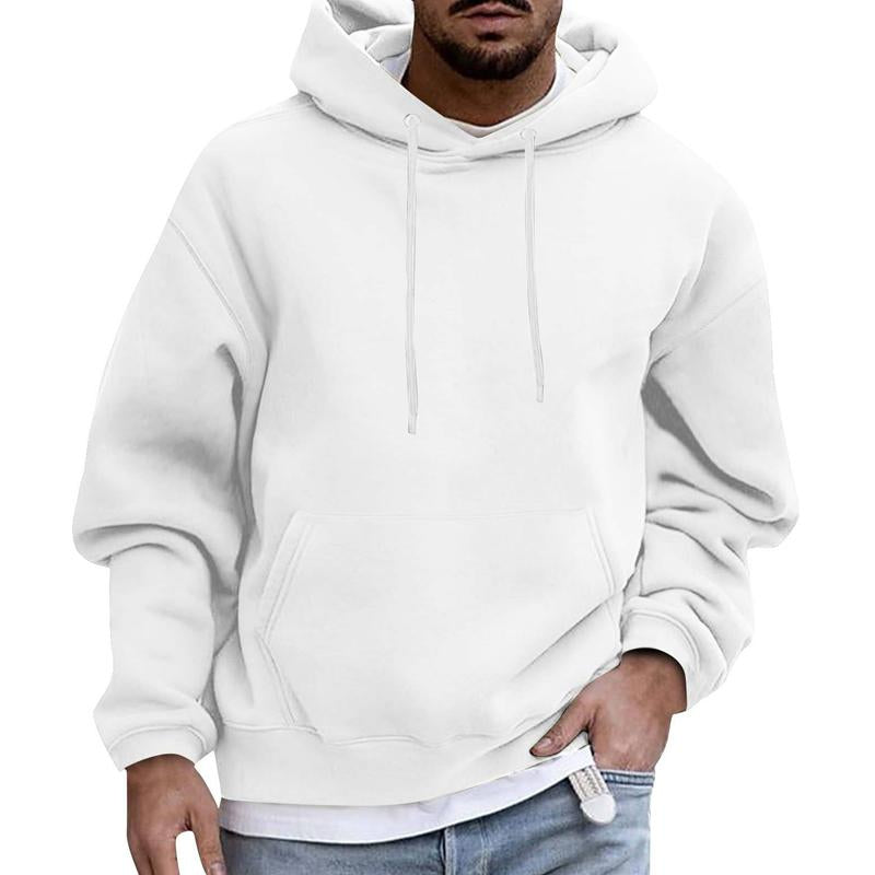 Mensterkleur | Zachte fleece hoodie met voorzakken 1