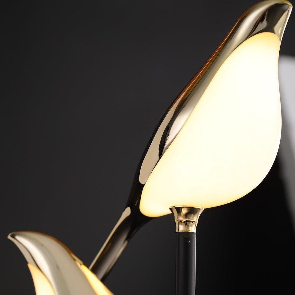 MisterBird | Postmoderne LED-tafellamp goud 6