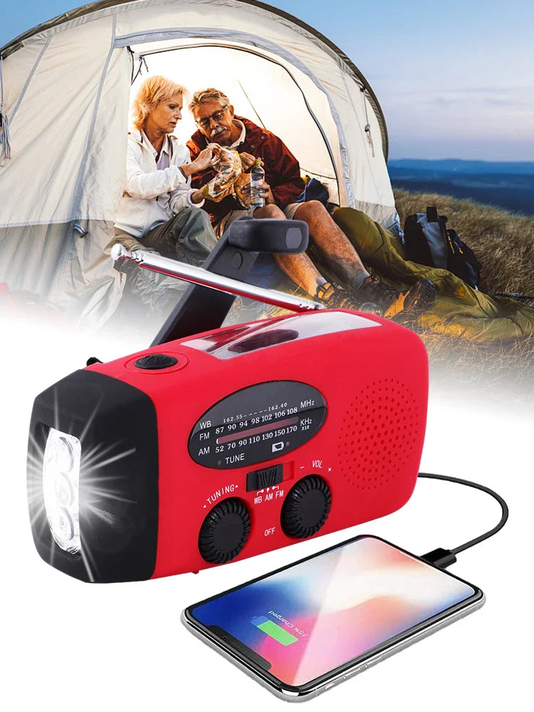 Nood_Noodradio_Nederland_Belgie_Zonder_Batterij_Zaklamp_Powerbank_Oplader_Zonne-Energie