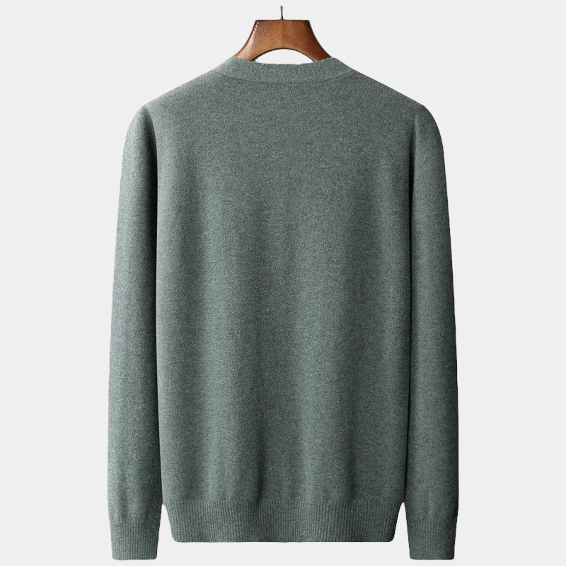 OUD GELD | 100% Merinowol cardigan met anti-pilling en tijdloze stijl 1