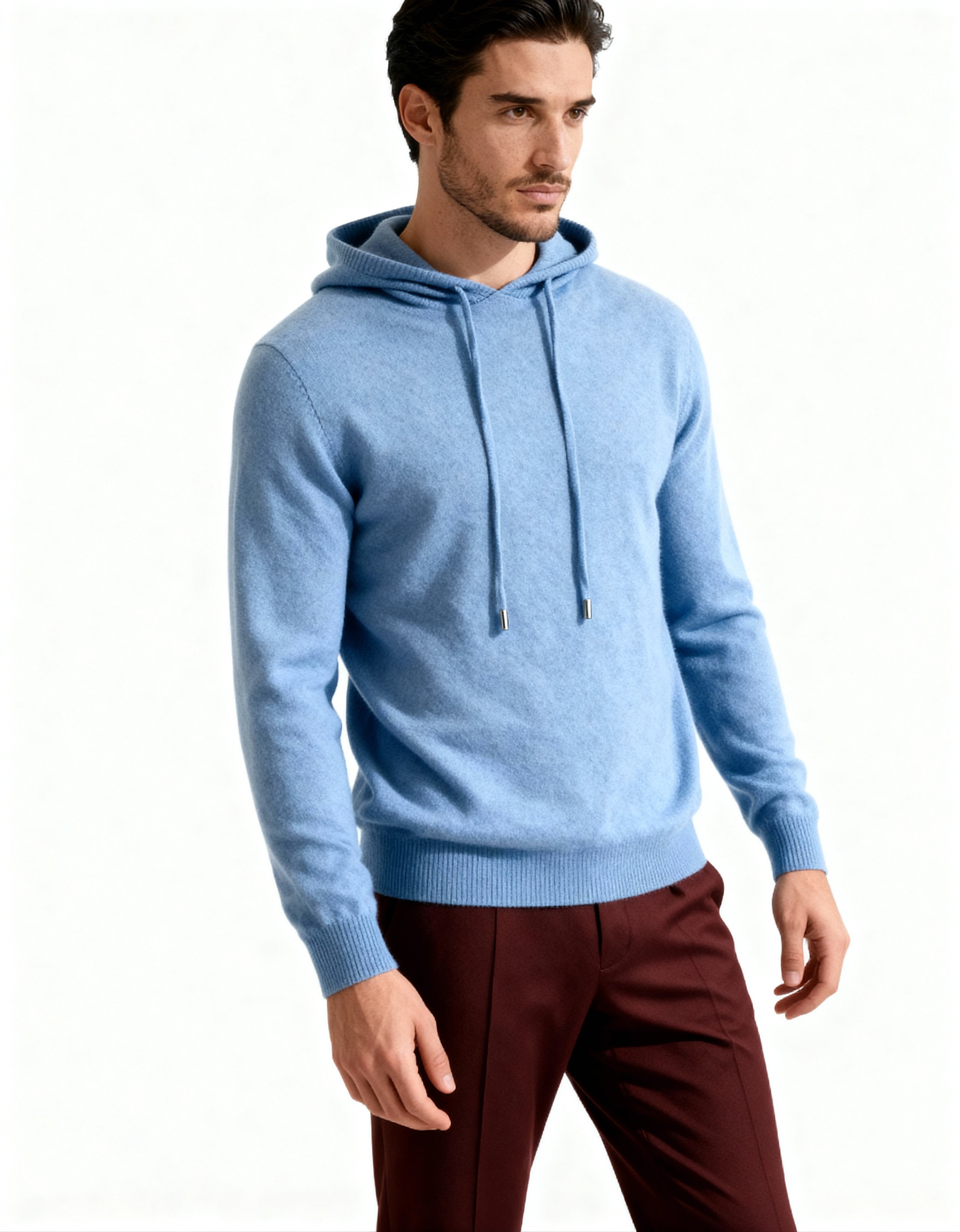 Onbekend | Lichtgewicht gebreide hoodie 9