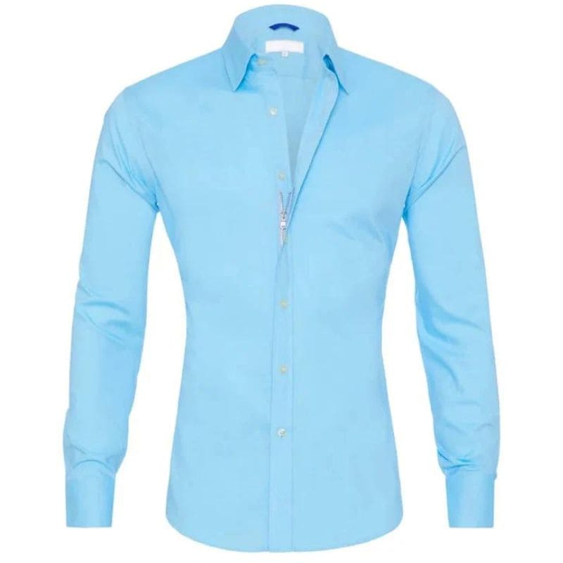 Mitchel - Kreukvrije Blouse Met Rits