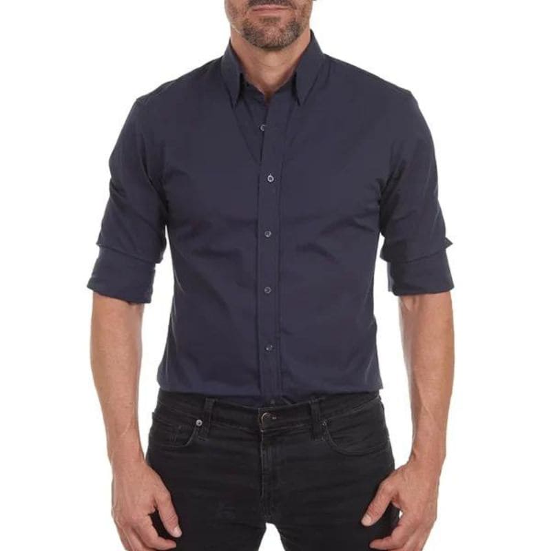Mitchel - Kreukvrije Blouse Met Rits