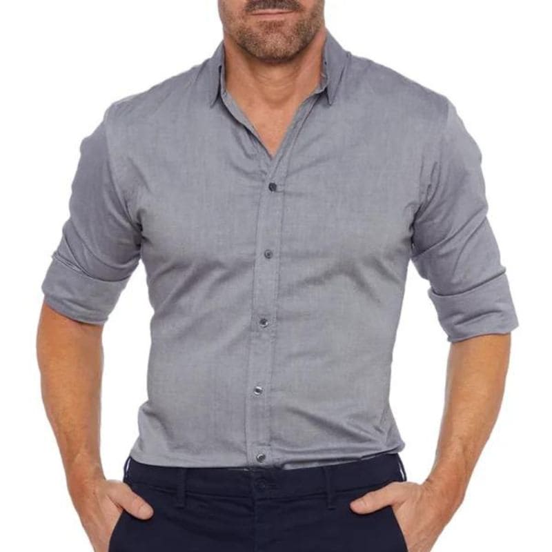 Mitchel - Kreukvrije Blouse Met Rits