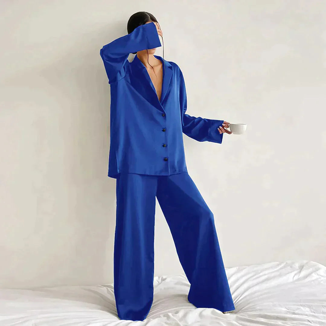 Estelle - Comfortabele Pyjama Set: Trendy Dames Nachtkleding 2024