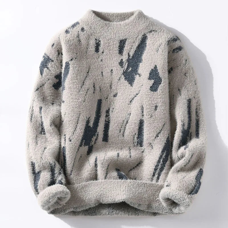Sandro - Warme Sweater met Uniek patroon