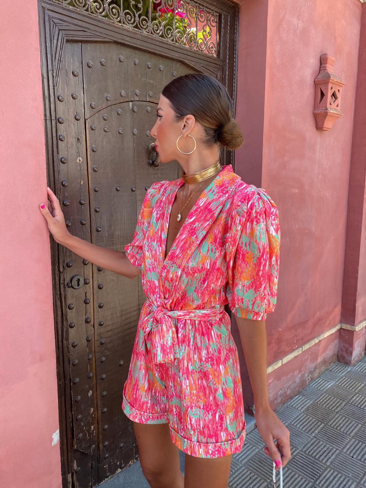 Eliana - Sierlijke Zonnestralen Playsuit
