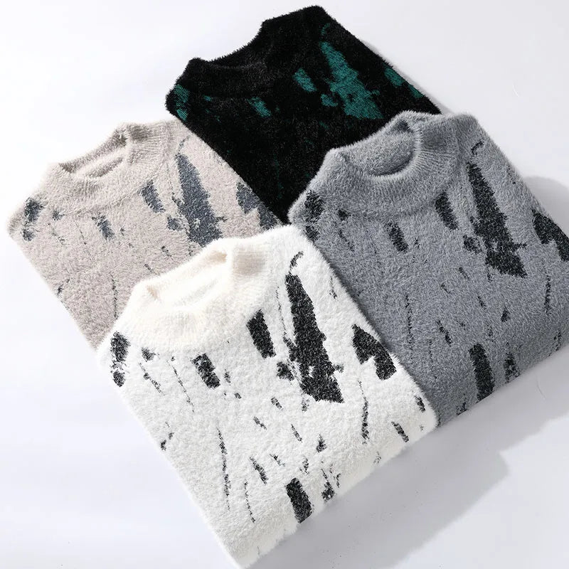 Sandro - Warme Sweater met Uniek patroon