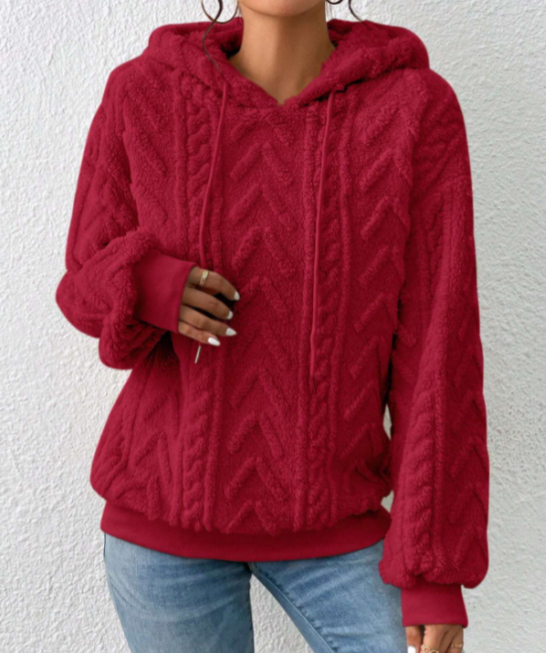 Ilya - Gebreide hoodie sweater